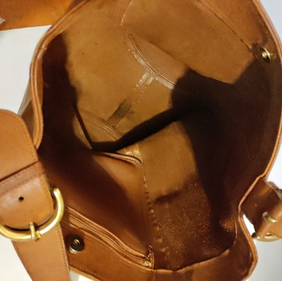 Vintage Coach XL Soho Carryall Weekender Shoulder Tote Bag 4082 British Tan - Picture 11 of 15